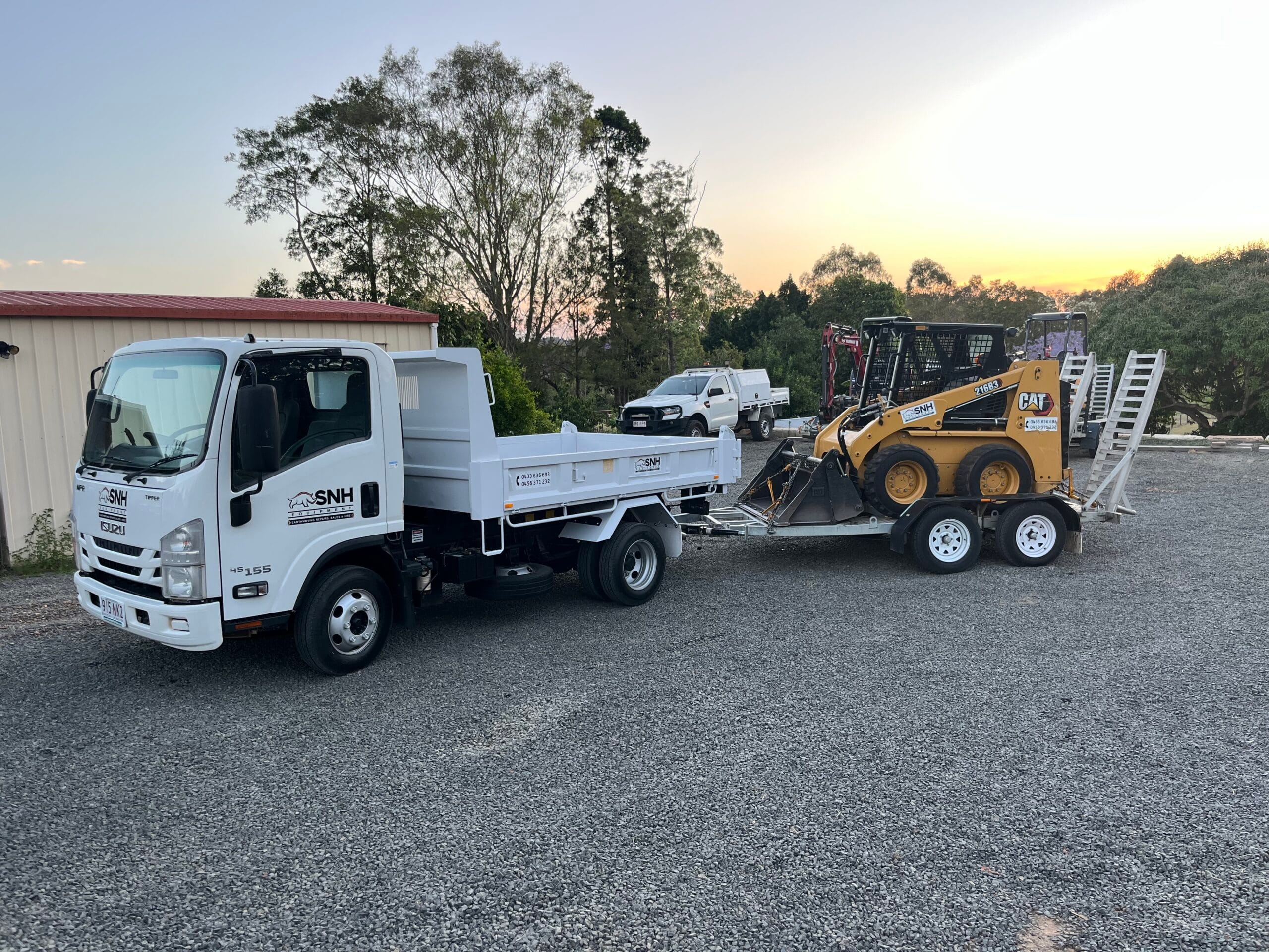Isuzu NPR 45-155 Tipper Truck (4.5T GVM – Car Licence) – For Hire - Image 5